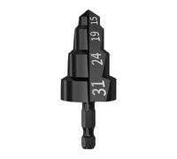 Giwnhvx Espansione riparazione Drill Bit per tubo dell'acqua PPR, PPR Sollevamento Drill Bit 15-19-24-31mm per tubo dell'acqua PPR sollevamento strumento manuale