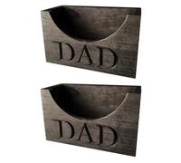 Giwnhvx Espositore rustico in legno per cappelli, per cappelli da baseball, decorazione per casa e ufficio, regalo B, facile da installare, facile da usare