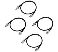 Giwnhvx Estensione Antenna Microfono 2 Piedi Con Connettore BNC, Set di 4 Per Sistemi Rack