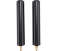 Giwnhvx Estensione per stecca da biliardo da 15,2 cm, 2 pezzi, colore nero