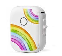 Giwnhvx Etichettatrice Portatile P12 Stampante Per Etichette Continua Bluetooth Etichettatrice per Stoccaggio Ufficio Casa,C