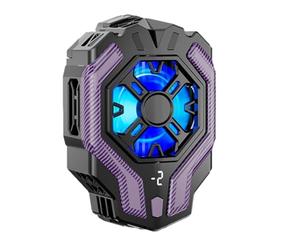 Giwnhvx F18 Ventilatore di Raffreddamento del Telefono Cellulare Display Digitale Radiatore a Clip Posteriore Raffreddatore per Telefono Gaming Dissipatore di Cool