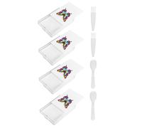 Giwnhvx Fai da te Diamante Vassoio Pittura Impilabile Cassetto Scatola Vassoio Grande Capacità Multi Posizionamento Trapano Contenitore di Stoccaggio D