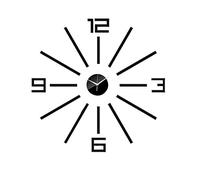 Giwnhvx Fai da te Orologio da Parete Acrilico Mute Soggiorno Camera Decorazione Murali Orologi Moda Orologi Da Parete