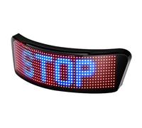 Giwnhvx Fanale posteriore a LED per casco da ciclismo, con indicatori di direzione, tachimetro e app programmabile