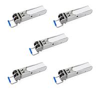 Giwnhvx fibra ottica 1.25G doppia 1.25G del modulo ottico SFP-LX-SM1310 20KM di gigabit del modulo ottico di 5X SFP per H3C