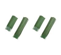 Giwnhvx Fiorista, 400 Pezzi di Stelo Floreale in Plastica, Stelo di Fiore Artificiale Punta di Pianta Fiorista Verde Floreale