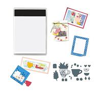 Giwnhvx Forniture artistiche in silicone trasparente per album fai da te stampo manuale per la creazione di biglietti stampo trasparente per la creazione di biglietti
