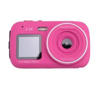 Giwnhvx Fotocamera Digitale 16x Zoom Doppio Schermo 72MP HD con Funzione Lettore MP3 Macchina Fotografica Autofocus per Bambini Rosso
