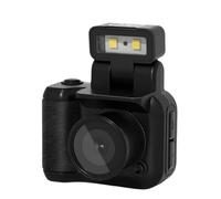 Giwnhvx Fotocamera in stile mini SLR con sensore CMOS, flash e stazione di ricarica portatile. Videoregistratore DV 1080P con display LCD.