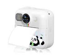 Giwnhvx Fotocamera Istantanea Mini per Bambini 1080P 32G Macchina Fotografica Digitale Giocattolo Macchina Fotografica per Stampa con 3 Rotoli di Carta Fotografica per Bambini,