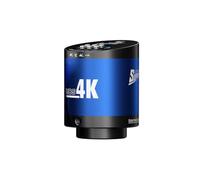 Giwnhvx Fotocamera Microscopio 1080P 60FPS Trinoculare/Binoculare per Microscopio Industriale con Adattatore CTV per Telefono, Riparazione Chip CPU 4K