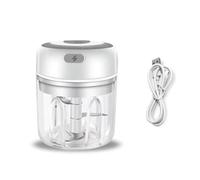 Giwnhvx Frantoio elettrico per aglio - Mini Spremiaglio - Tritacarne portatile per cucinare, ideale per , preparazione di insalate B