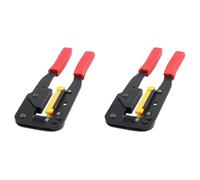 Giwnhvx G-214 - Pinza crimpatrice per cavi a nastro piatto e connettore, 240 mm, 2 pezzi