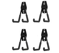 Giwnhvx Ganci da garage resistenti, 4 pezzi, ganci per garage, ganci da parete per garage, ganci per bici, scale, oggetti ingombranti