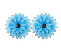 Giwnhvx Giardino Blu Cortile Girasole Villa Decorazione Giardinaggio Appeso A Parete