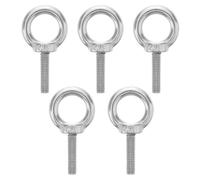 Giwnhvx Golfari per sollevamento spalla, ganci meccanici a occhiello M8 x 30, per uso interno ed esterno, facili da usare, 5 pezzi