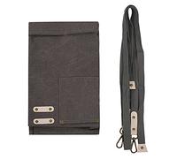 Giwnhvx Grigio scuro Barber Canvas Cook Tablon Bartender Chef Acconciatura Catering Uniforme Work Wear Anti-Dirty Overalls