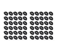Giwnhvx Griglia di ventilazione rotonda per armadietto, 35 mm, 60 pezzi, colore nero, per armadietto, armadio, scarpiera