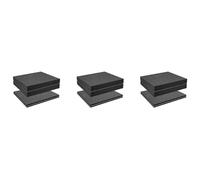 Giwnhvx Griglia in schiuma a cubo, 6 pezzi 300 x 300 x 50 mm/6 pezzi 300 x 300 x 10 mm, cassetta degli attrezzi in schiuma, inserto custodia, strumento