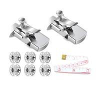 Giwnhvx Guida magnetica per macchina da cucire, 9 accessori per macchina da cucire, supporto magnetico anti-ricciolo multifunzionale, facile da usare