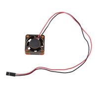 Giwnhvx Guscio in metallo motore ESC 25 mm ventola di raffreddamento raffreddamento ventola di dissipazione del calore ad alta velocità per la sostituzione dell'automobile RC oro