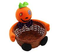Giwnhvx Halloween Decorazione Bambola Piatto di Frutta Decorazione Bar Decorazione Dolci Biscotto Acqua Cesto di Frutta, A