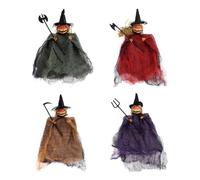 Giwnhvx Halloween scheletro bambola ornamenti fantasma casa infestata pendenti casa bambini regalo Halloween decorazioni accessori multicolore