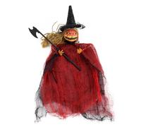 Giwnhvx Halloween scheletro bambola ornamenti fantasma casa stregata appeso pendenti casa bambini regalo Halloween Decor puntelli rosso