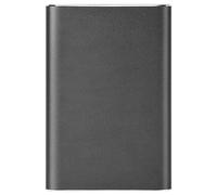 Giwnhvx Hard disk esterno da 6,3 cm, ad alta velocità, USB 3.0, 640 GB, per computer portatile, desktop, facile da installare, facile da usare, nero