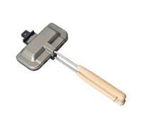 Giwnhvx Hot Sandwich Maker Hot Sandwich Maker Alluminio Sandwich Frittura con manico rimovibile come mostrato