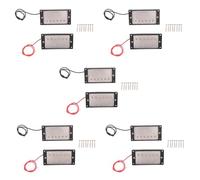 Giwnhvx Humbucker - Mini doppio avvolgimento medio + ponte compatibile con lo stile LP parti di chitarra elettrica Kit 10 pezzi