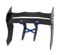 Giwnhvx Il Diffusore in Fibra Supporta Telaio di Supporto Alare Posteriore per Parti di Aggiornamento Auto ARRMA F1 Limitless 1/7 RC, Blu