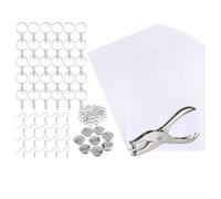 Giwnhvx Il Kit di 181 fogli di plastica retrattili comprende 20 pellicole di carta retrattili e 161 accessori per la fabbricazione di