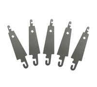 Giwnhvx Infila Ago A Cruna Grande DIY, Strumento per Infilare Ricamo e Punto, Strumento per Maglieria in Metallo