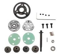 Giwnhvx Ingranaggi Dritti e Pignoni in Metallo 0,8 M 48P per/Slash 2wd 1/10 RC Ricambi Modello Auto 76T