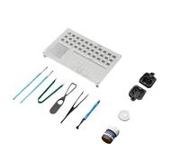 Giwnhvx Interruttore Tester Opener Tappi Chiave Strumento Acrilico Lube Station Rimozione Piattaforma Keycaps Estrattore Tastiere Meccaniche Kit FAI DA TE C