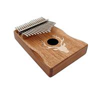 Giwnhvx Kalimba 17 Chiave Pollice Pianoforte Dito Piano Strumento Musicale Africano Portatile per Bambini Adulti Principianti Professionali