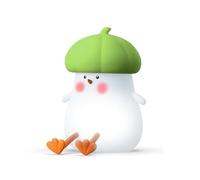 Giwnhvx Kawaii Pollo Piccola Luce Notturna Camera da Letto Atmosfera Verde