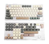 Giwnhvx Keycaps PBT Key Cap Fit Laptop PC Gioco Ufficio Termicamente Sublimato Keycaps B