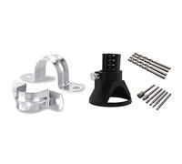 Giwnhvx Kit di 11 guide di taglio multiuso per utensili rotanti con confezione da 60 cinghie rigide in acciaio inox M25 (2,5 cm)