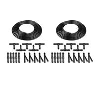 Giwnhvx Kit di 2 ugelli universali per liquido lavavetri con connettori per tubi flessibili per la maggior parte delle lavatrici (6 m + 30 connettori)