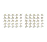 Giwnhvx Kit di connettori per striscia LED COB a 2 pin da 5 mm, 50 pezzi, per giunti da striscia a filo e striscia a striscia su striscia LED da 5 V-24 V CC