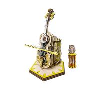 Giwnhvx Kit di modellini 3D in legno per violoncello con carillon, per adulti hobbisti e appassionati di fai da te