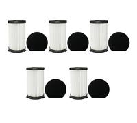 Giwnhvx Kit di ricambio con filtro HEPA lavabile e spugna per aspirapolvere D600 D601, accessori di ricambio per aspirapolvere con filo, 5 pezzi