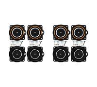 Giwnhvx Kit di ricostruzione della pompa ad aria compatibile con aeratori Hi Blow HP60, include 8 diaframmi, viti e spille di sicurezza