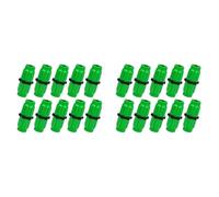 Giwnhvx Kit di riparazione espandibile per tubi da giardino, 20 pezzi, tubo a doppio canale femmina maschio, connettori per tubo da giardino da 3/4 pollici 5/8 pollici