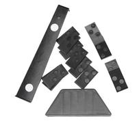Giwnhvx Kit di riparazione per pavimenti in laminato e legno, con 20 distanziatori