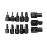 Giwnhvx Kit Estrattore Vite 13 Pezzi Set Estrattore Vite Danneggiato Trapani Facile Da Rimuovere Set Estrattore Vite Estrattore Perno Bullone Rotto