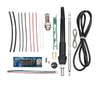 Giwnhvx - Kit fai da te del saldatore T12, corredi del regolatore di temperatura della stazione del saldatore digitale dell'unità elettrica